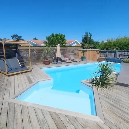 Villa Pinasteria, Piscine, 8 Pers, Ares, Bassin Arcachon, Cap Ferret *