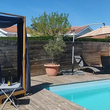 Pinasteria, Piscine, 8 Pers, Ares, Bassin Arcachon, Cap Ferret Villa Ares